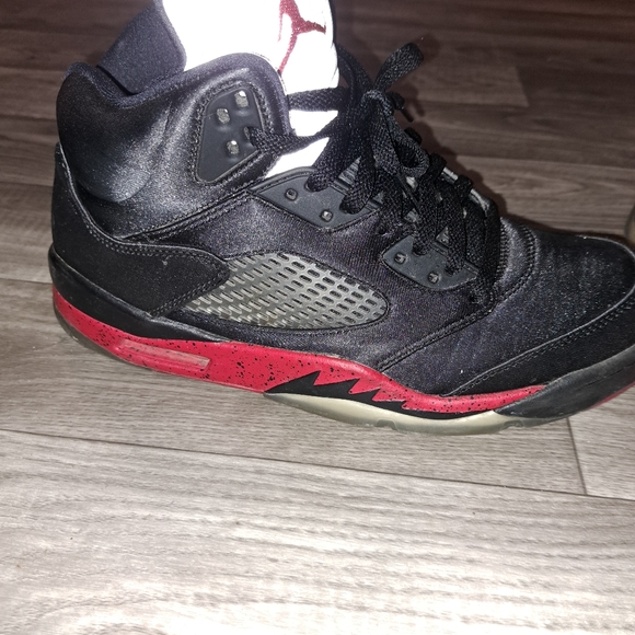 Retro 5 Satin Bred - Picture 2 of 2